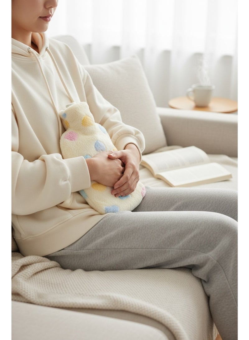 Lifenpure 2 Ltr Soft Hot Water Bag In Reusable Ziplock Clear Pouch Bag Classic Style For Body Shoulder Cramps Neck Pain Relief - Image 3