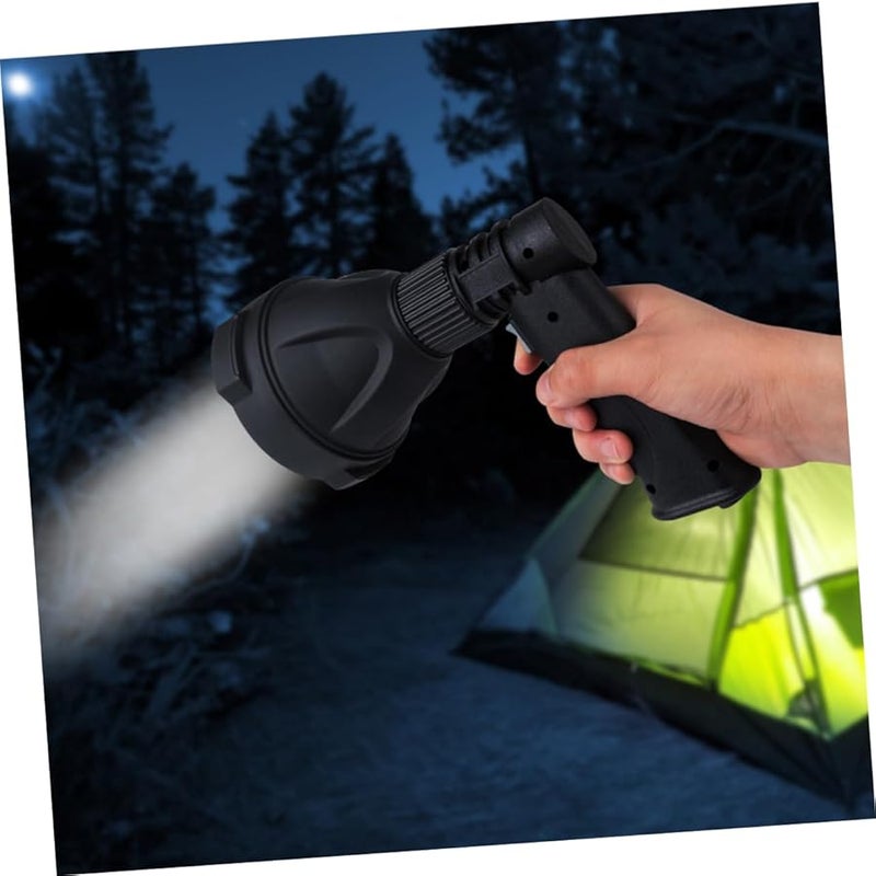 4000mAh Rechargeable LED Spotlight Flashlight Camping Lantern with Triangle Bracket - Image 5