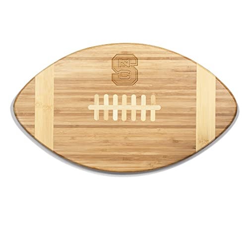 PICNIC TIME NCAA North Carolina State Wolfpack Touchdown Bamboo Cutting Board - Image 1