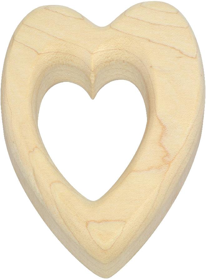 Maple Landmark Heart Shaped Maple Teether - Made in USA - Image 3