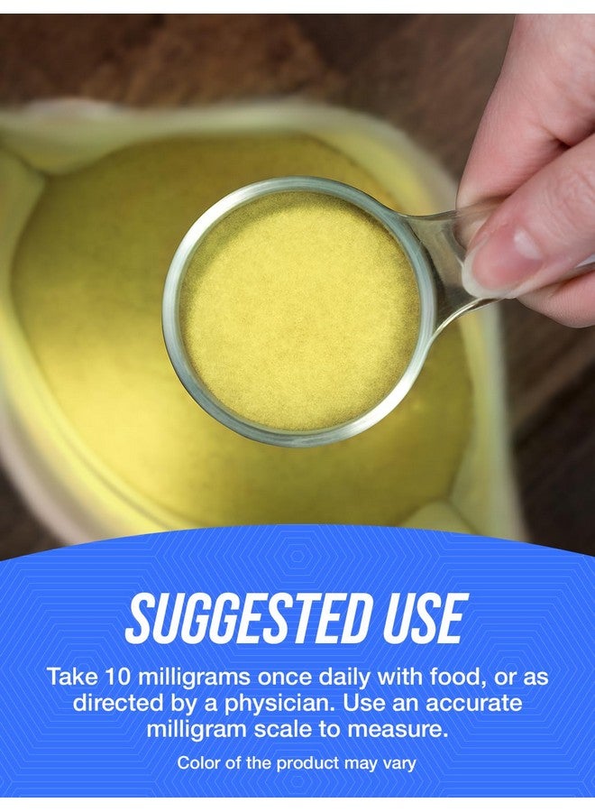 BulkSupplements.com Vitamin K1 Powder - 1%, Vitamin K Supplement, Vitamin K-1 100mcg - Gluten Free, 10mg per Serving, 500g (1.1 lbs) (Pack of 1) - Image 4