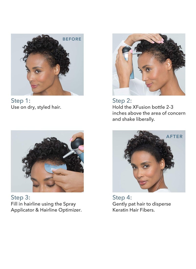 Xfusion XFusion Keratin Hair Fibers - Medium Brown (15G)  - Image 4