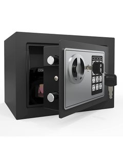 Arabest Security Safe, Digital Keypad Safe, Steel Alloy Safe, Store Documents, Cash, Jewelry, Suitable for Home/Office/Hotel (Black)  - Image 1