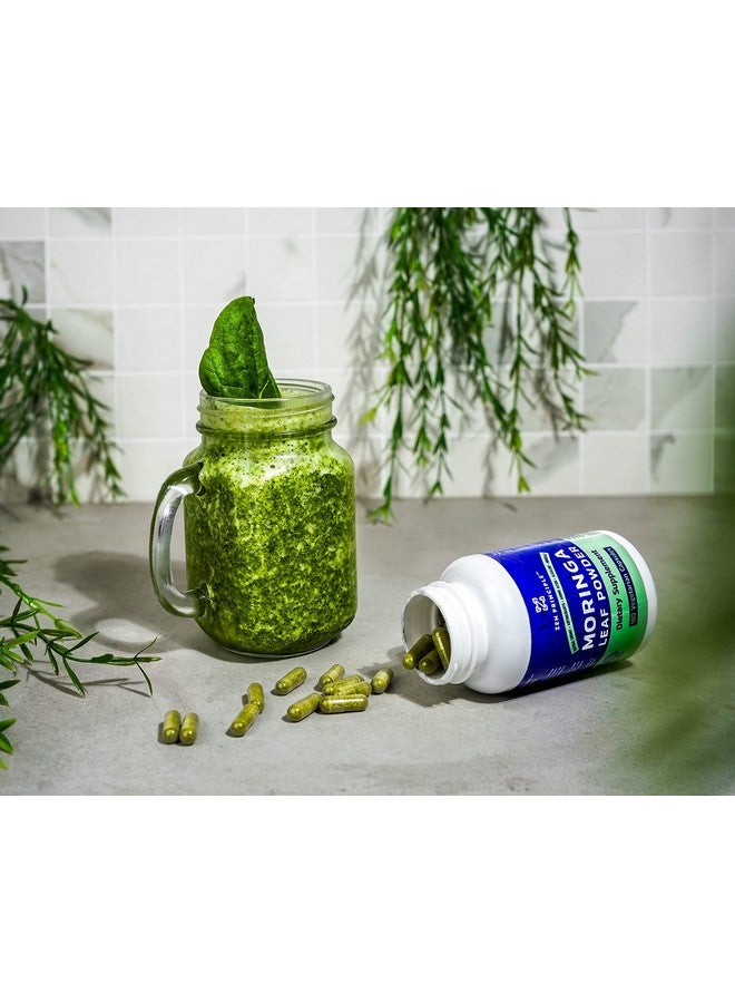 Zen Principle Organic Moringa Oleifera. Ultra-Premium. Provides an All Natural Energy Boost and Multi-Vitamin. A Raw Superfood, Vegan, No GMO and Gluten Free. 360 Capsules. - Image 4