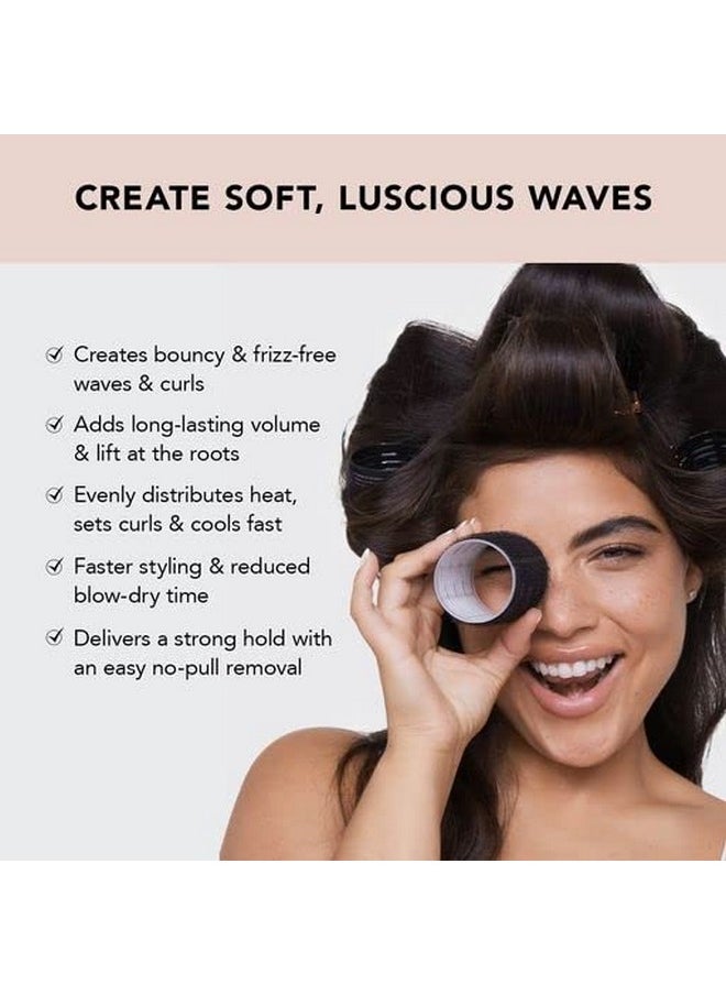 Kitsch - Ceramic Thermal Hair Rollers For Long Hair Velcro Rollers For Hair ; Roller Hair Curlers For Long Hair ; Hair Roller For Short Hair ; Hair Rollers For Medium Hair ; Hair Curlers 8Pcs - Image 1