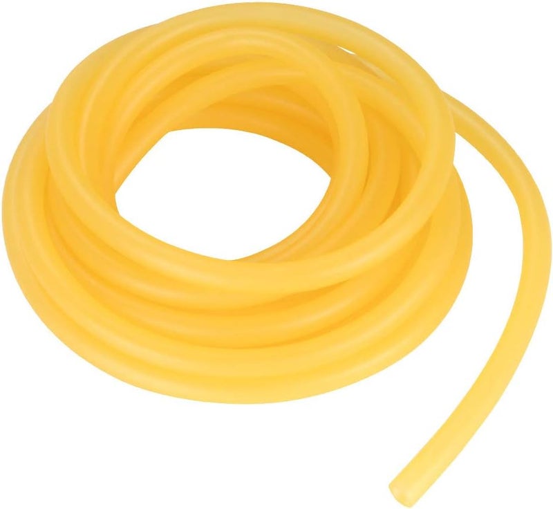 stonylab Rubber Tubing, Pure Latex Amber Tubing Natural Rubber Tube 7/16 inch (12 mm) OD 5/16 inch (8 mm) ID Highly Elastic and Strong, 5 Meter - Image 4