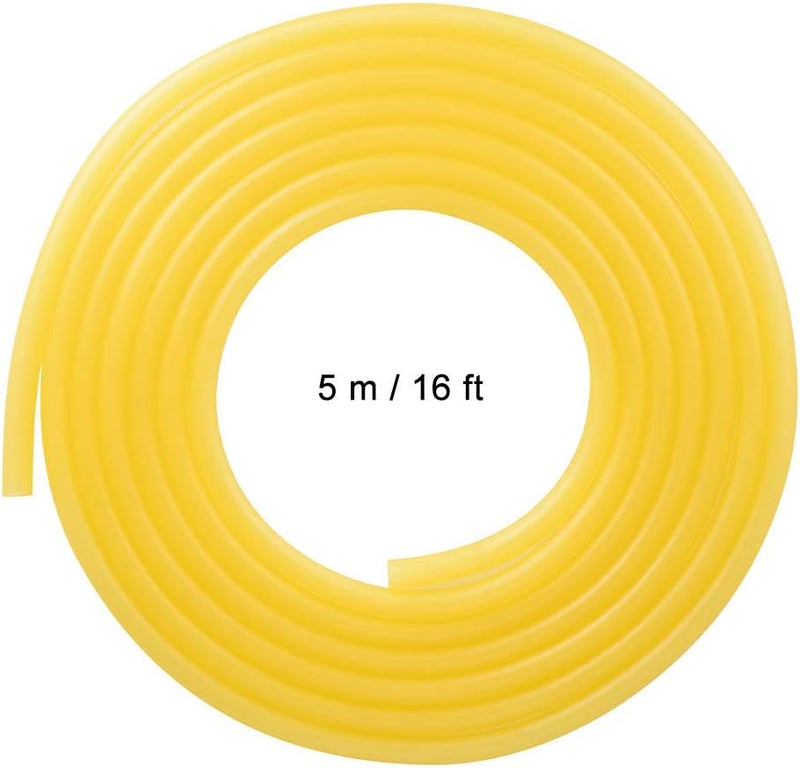 stonylab Rubber Tubing, Pure Latex Amber Tubing Natural Rubber Tube 7/16 inch (12 mm) OD 5/16 inch (8 mm) ID Highly Elastic and Strong, 5 Meter - Image 5
