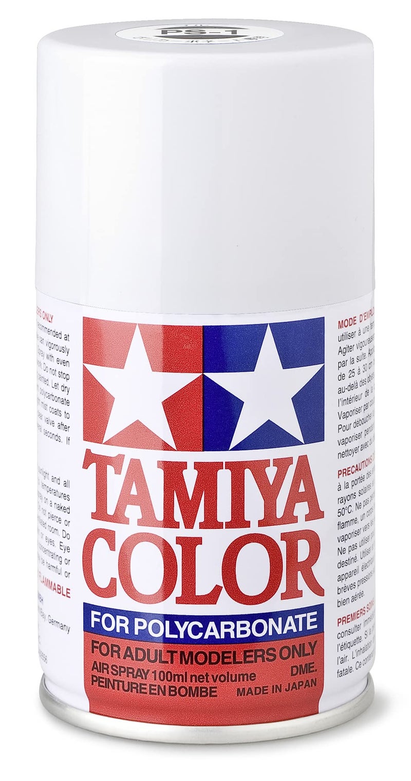 Tamiya 86001 Paint Spray, White - Image 1