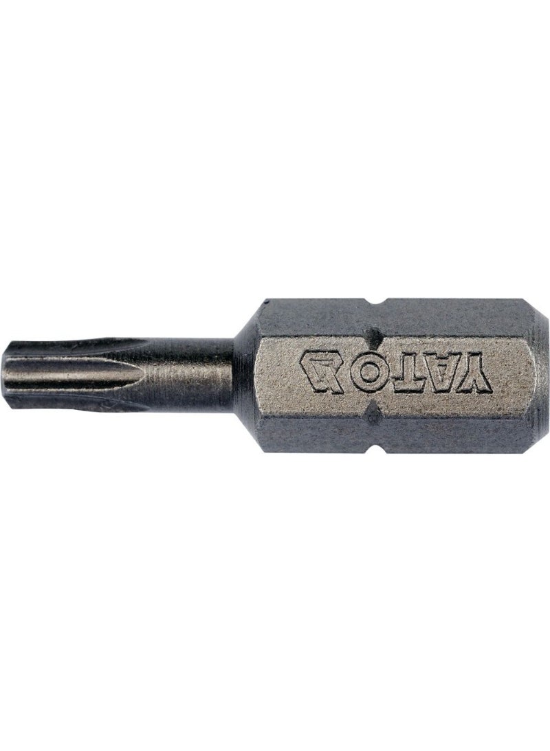 YATO Screwdriver Bits 1/4"x25mm Torx T15 10pcs/Box YT-78142