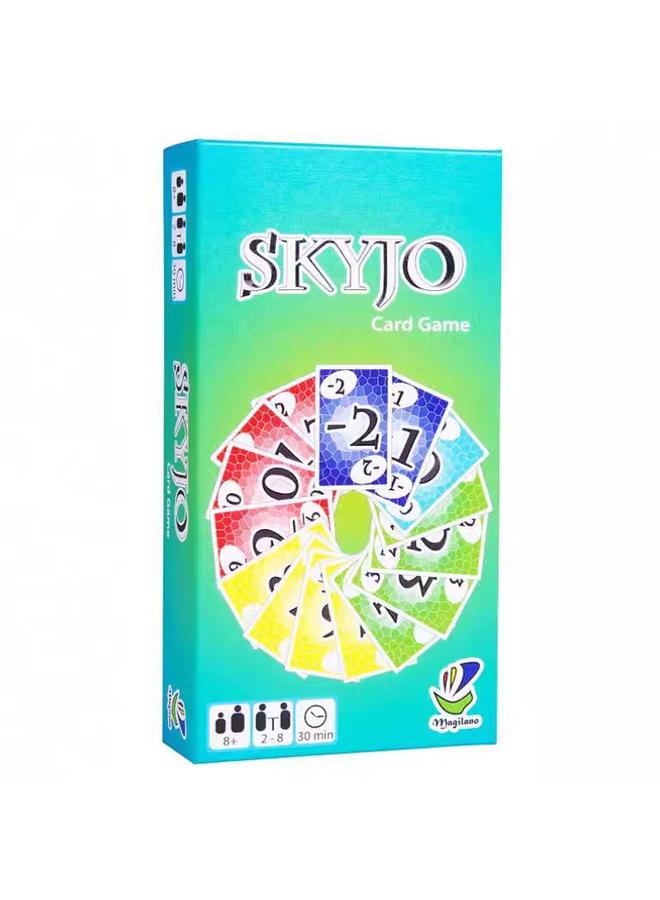 Bluejw English Version Best-selling Skyjo Action Card Sky City Table Games Family Party Casual Card Games - Image 3