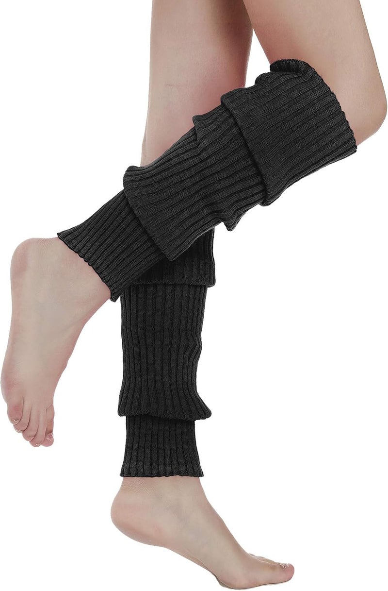 Sarfel Leg Warmers for Women 80s Ribbed Knit Leg Warmer Custume Womens Leg Warmers Sports Party Accessories - Image 2