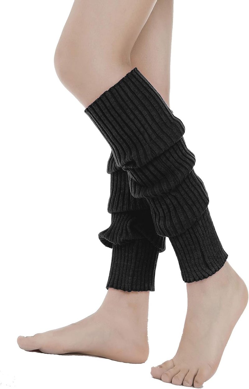 Sarfel Leg Warmers for Women 80s Ribbed Knit Leg Warmer Custume Womens Leg Warmers Sports Party Accessories - Image 4