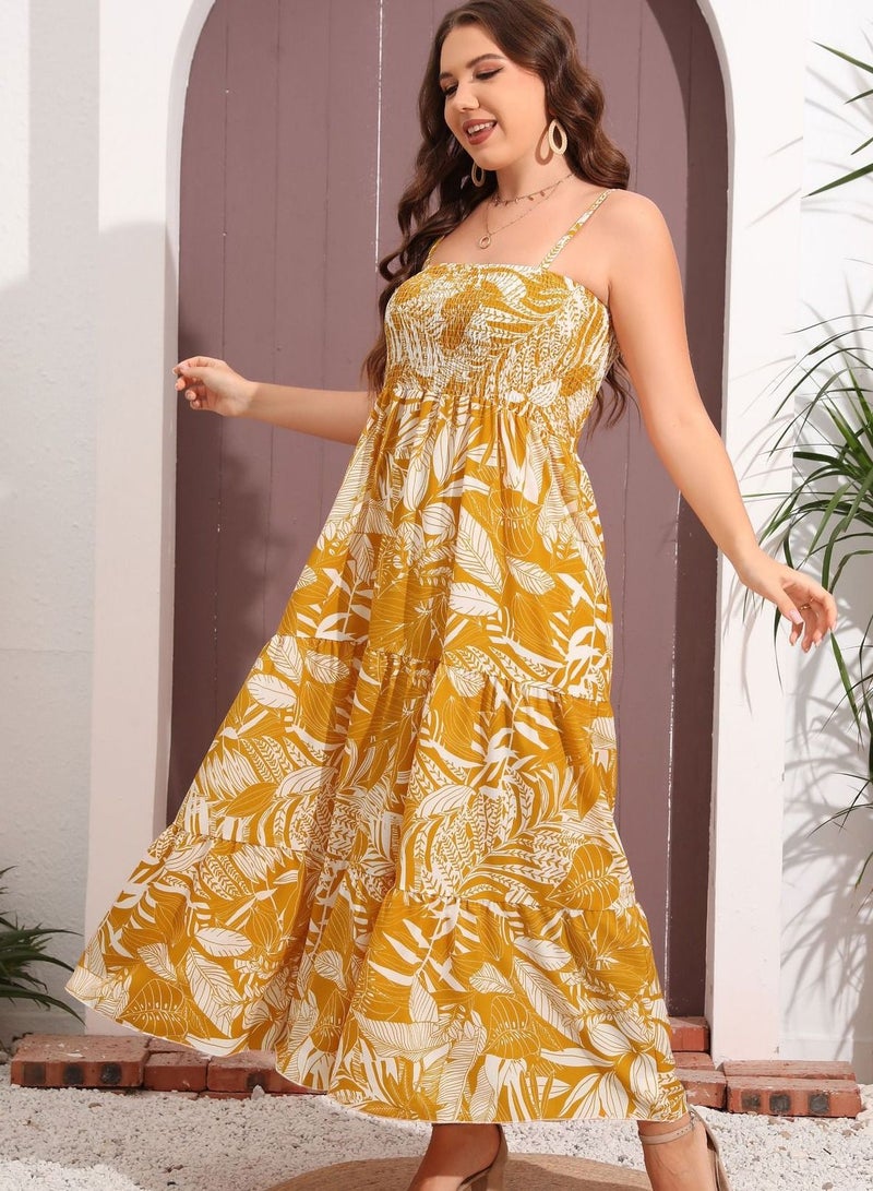 NIBEMINENT Floral Print Maxi Dress Multicolour  - Image 3