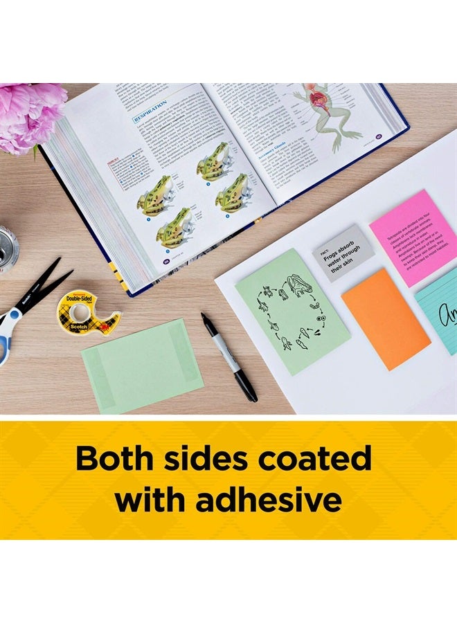 Scotch  Double Sided Tape, 3/4 in x 400 in, 1 Dispenser/Pack (667) - Image 2