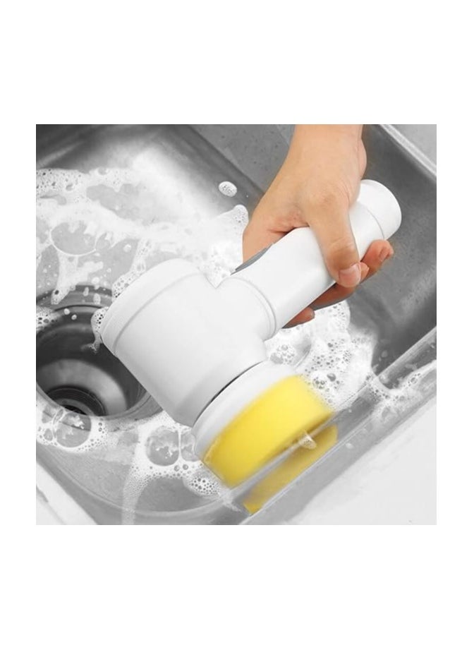 Electric Spin Scrubber Scrub Brush Shower Scrubber (3heads), Handheld Scrubber 360 Degree Rotatable Cleaning Brush Power Scrubber Brush for Tub, Tile, Floor, Sink, Window, Kitchen(USB Rechargeable - pzsku/Z36099F097882D2A0403FZ/45/_/1730298122/d56b2e9b-5a73-4b25-abe3-1cdb5196e3eb