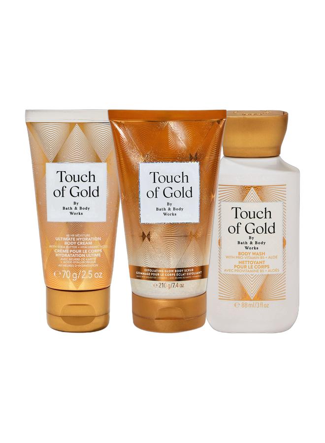 Bath & Body Works Touch of Gold Glow Trio - Image 2