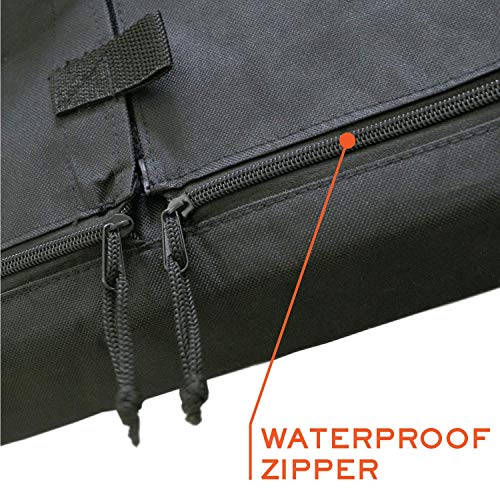 Bozzcovers Outdoor TV Cover 40, 42, 43 inch -WITH ZIPPER, Weatherproof, Waterproof 360 degrees protection, Soft Non Scratch Interior - Black - Image 3