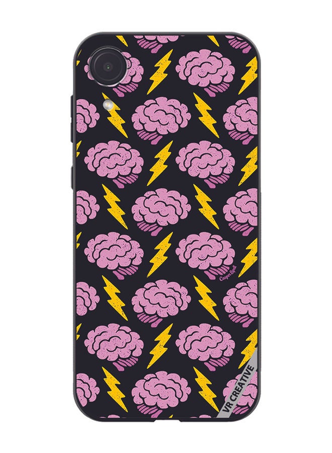 VR CREATIVE Protective Case Cover For Samsung Galaxy A03 Core Thunder Design Multicolour - Image 1