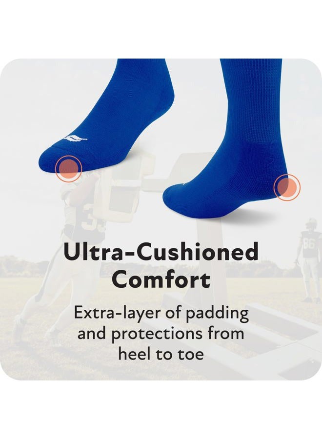 Sof Sole Football Over-The-Calf Team Athletic Performance Socks (2 Pair) - Image 5