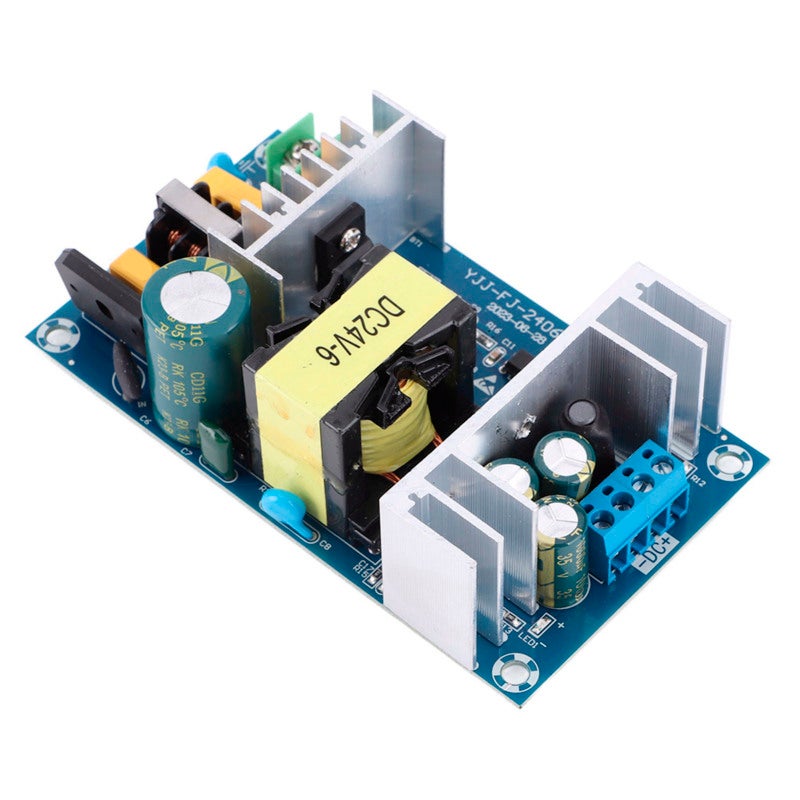 Switching Power Supply Board 24V 6A 150W Double-sided PCB Stable Reliable - Multi-protection DC Power Module for Industrial Control Systems - Image 4
