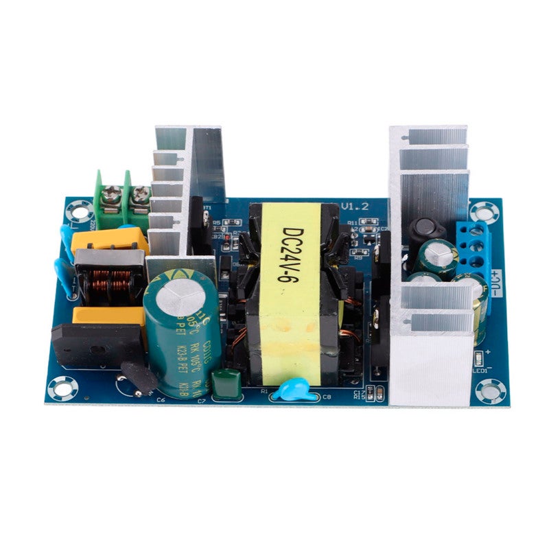 Switching Power Supply Board 24V 6A 150W Double-sided PCB Stable Reliable - Multi-protection DC Power Module for Industrial Control Systems - Image 2