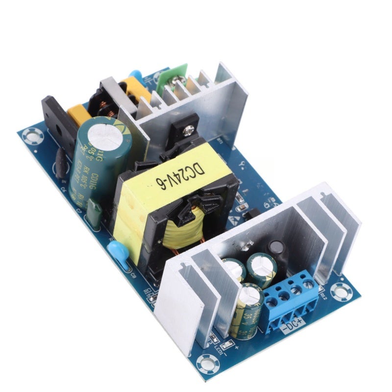 Switching Power Supply Board 24V 6A 150W Double-sided PCB Stable Reliable - Multi-protection DC Power Module for Industrial Control Systems - Image 1