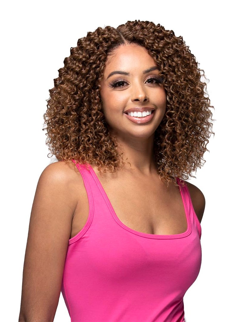 BOBBI BOSS BOBBI BOSS Human Hair Blend 5 Deep Part HD Lace Wig MOGL105 JUDE 1 Jet Black 