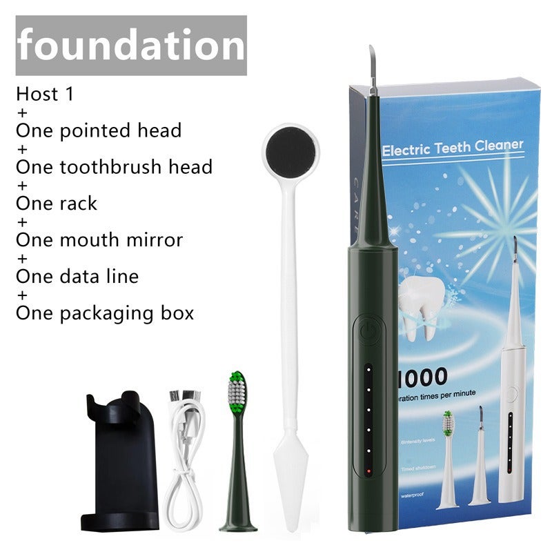 Products Electric Tooth Cleaner Six-In-One Electric Toothbrush Suit Portable Tooth Stone Removal Tooth Washing And Tooth Beauty Instrument - Image 1