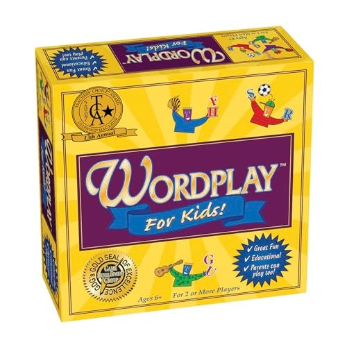 Game Development Group Wordplay for Kids — The Fast-Paced, Award-Winning Game Where Kids Race to Create Words — Fun & Educational for The Whole Family, Ages 6 & Up - Image 1
