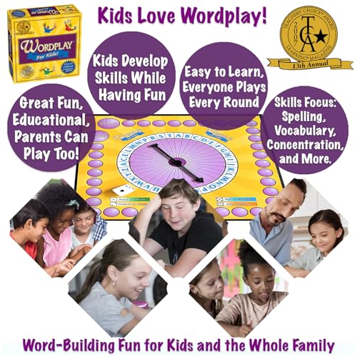 Game Development Group Wordplay for Kids — The Fast-Paced, Award-Winning Game Where Kids Race to Create Words — Fun & Educational for The Whole Family, Ages 6 & Up - Image 3