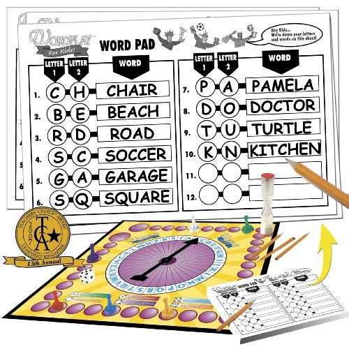 Game Development Group Wordplay for Kids — The Fast-Paced, Award-Winning Game Where Kids Race to Create Words — Fun & Educational for The Whole Family, Ages 6 & Up - Image 4