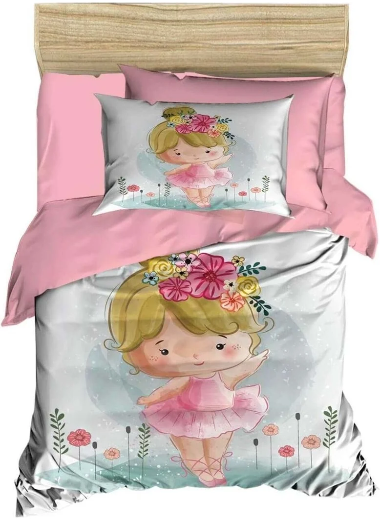 Mira Home Digital Printed 3D Cotton Newborn Baby Bedding Set Balerina
