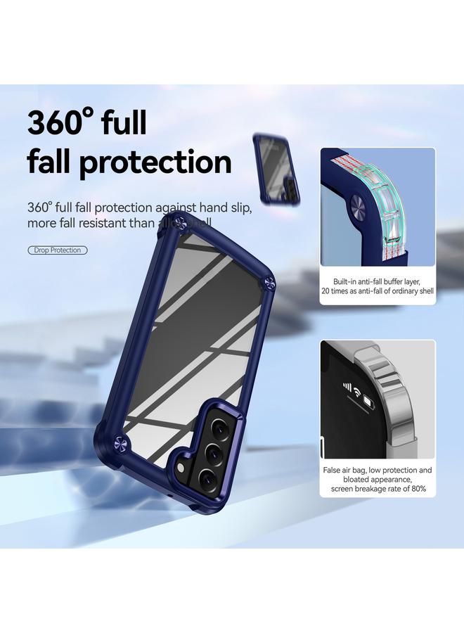 اس-توب جراب لهاتف Samsung Galaxy S21+ 5G مصنوع من مادة TPU + PC لحماية العدسات - Image 4