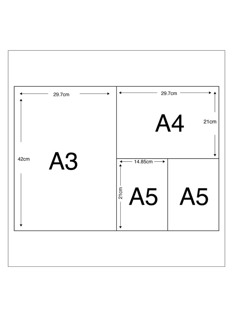 firstnock A5 Art Glossy 170GSM Flyer Printing Paper – 100 Sheets | Ideal for Posters, Leaflets, Pamphlets, Drawings, Photo Printing, Sketches | Office & School Supplies - Image 2