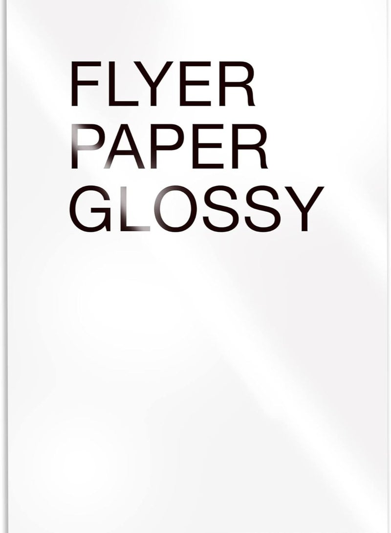 firstnock A5 Art Glossy 170GSM Flyer Printing Paper – 100 Sheets | Ideal for Posters, Leaflets, Pamphlets, Drawings, Photo Printing, Sketches | Office & School Supplies - Image 1