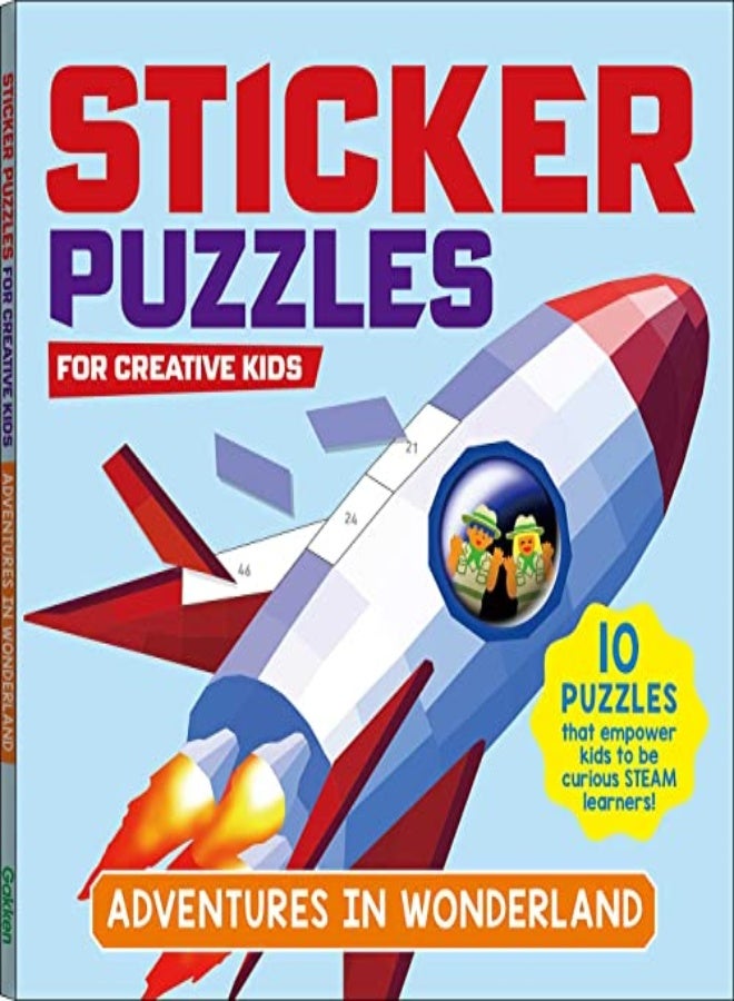 STICKER PUZZLES FOR CREATIVE KIDS ADVS