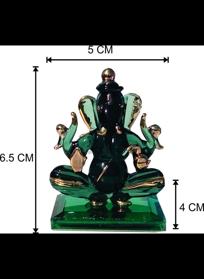 Afast Blessing Two Side Crystal Ganesha-10 - Image 3