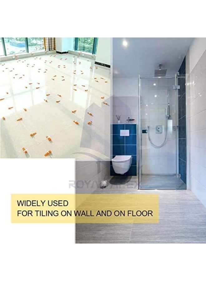 Biella Tile Leveling System Tiles Leveler Spacers - Lippage Free Tile And Stone Installation For Pro And Diy - Reusable Wedges, Leveling Spacer Clips - Image 5