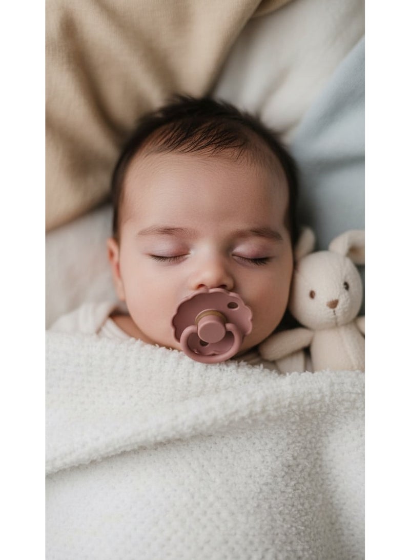 FRIGG Natural Latex Baby Pacifier | Size 2 (6–18 Months) | BPA-Free, Orthodontic Soother | Designed & Made in Denmark - Image 4