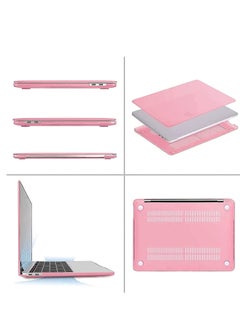 Generic MacBook Pro 13 Inch Case Cover 2022- 2016 Release A2338 M1 A2289 A2251 A2159 A1989 A1706 A1708 Touch Bar Plastic Hard Shell And Screen Protector Pink  - Image 3
