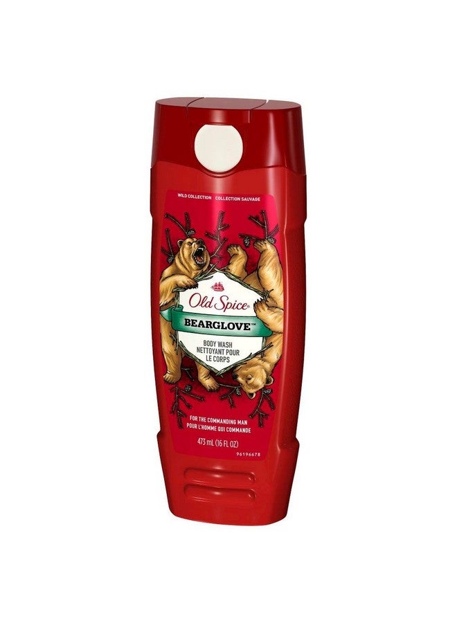 أولد سبايس غسول الجسم أولد سبايس وايلد كوليكشن، برائحة قفاز الدب، 16 أونصة (عبوة من قطعتين)