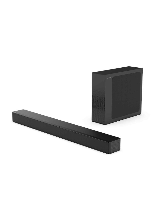هايسنس بار صوتي 2.1 قنوات 240 واط مع مضخم صوت لاسلكي - DTS Virtual X، Dolby Audio، Ezplay، وضع التلفاز، 6 أوضاع EQ، HDMI ARC، بلوتوث 5.3 - Image 2