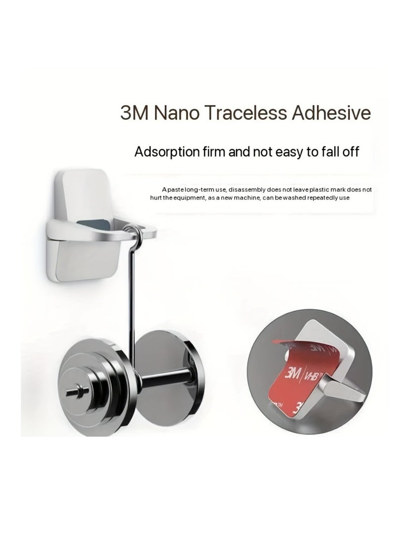 Generic 2-Pack Aluminum alloy laptop stand invisible stand mini universal raised suspended heat dissipation tablet stand  - Image 4