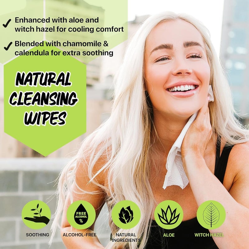 KLEAN FREAK - BODY WIPES DOZEN PACK LEMON GRASS/CITRONELLA - Image 5
