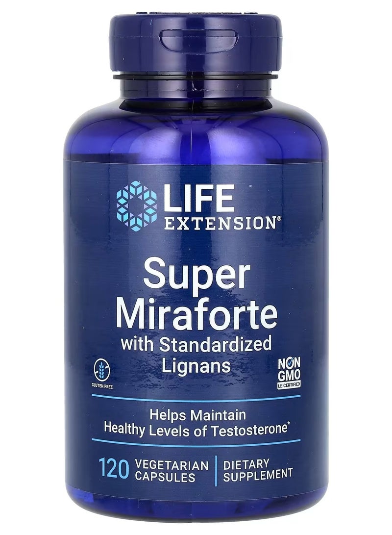لايف إكستنشن Life Extension، سوبر ميرافورت مع ليجنين موحد، 120 كبسولة نباتية - Image 1