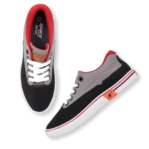 SPARX Mens SM 322 | Stylish, Comfortable | Black Sneaker - 9 UK (SM 322) - Image 3
