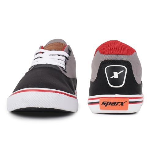 SPARX Mens SM 322 | Stylish, Comfortable | Black Sneaker - 9 UK (SM 322) - Image 5