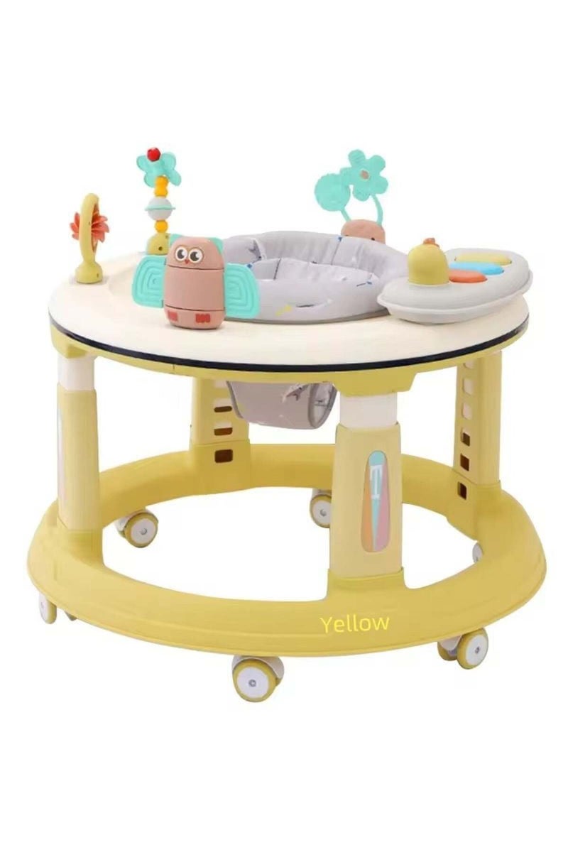 Interactive Baby Walker in Yellow for Kids - Image 1