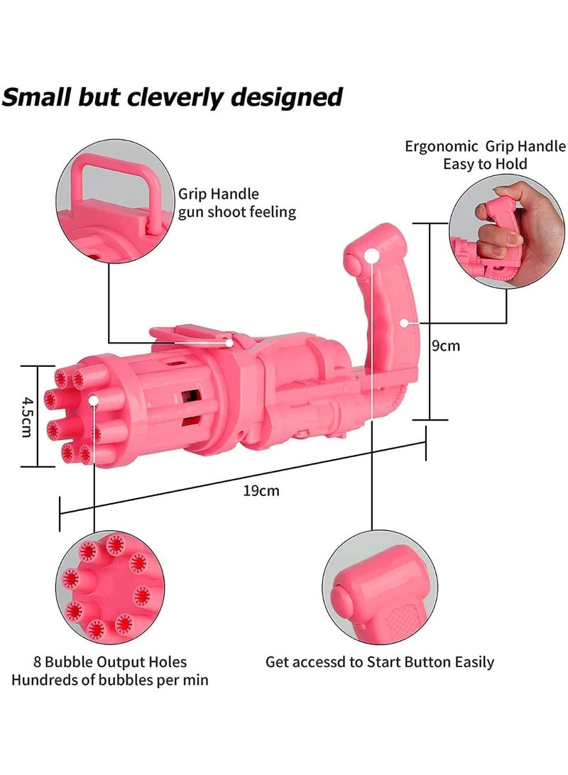 مسدس فقاعات كهربائي  صغير آخر للفقاعات الملونة - Image 4