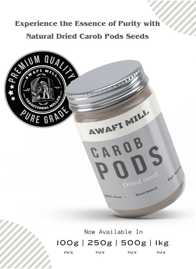 Awafi Mill - Carob Pods Cuts with Seeds | Pure Natures Sweet Delight | Natural and Non GMO - Image 1